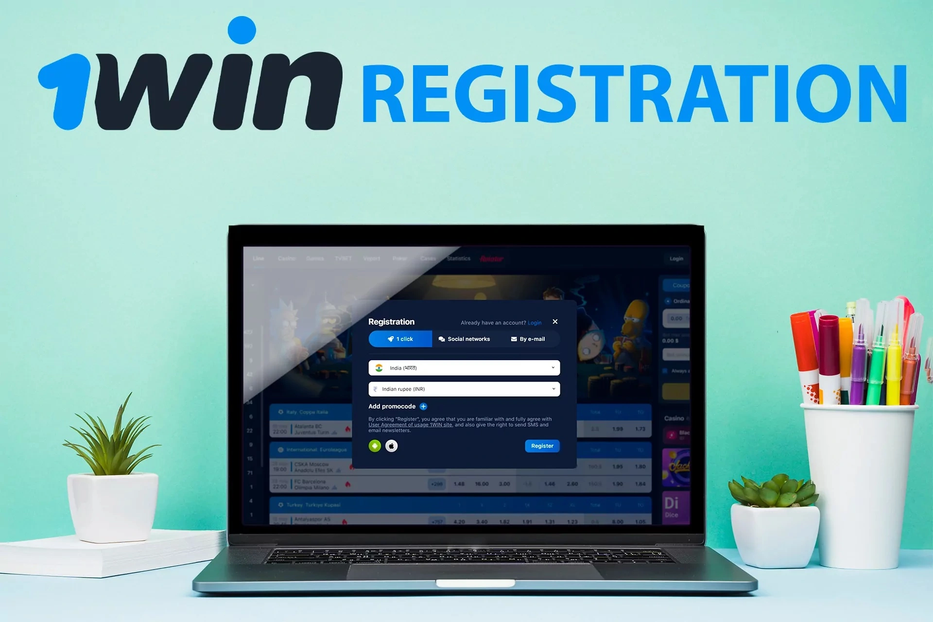1Win registration 1Win registration